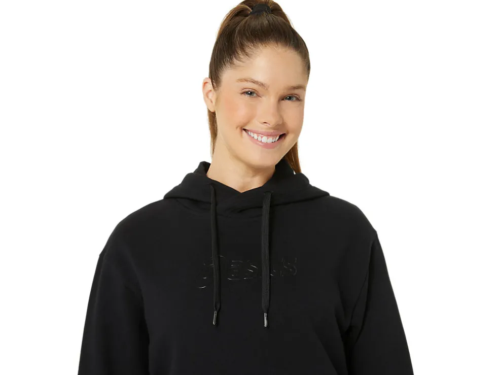 Hoodies en sweatshirts | Shirts met lange mouwen>ASICS LOGO OTH HOODIE Performance Black