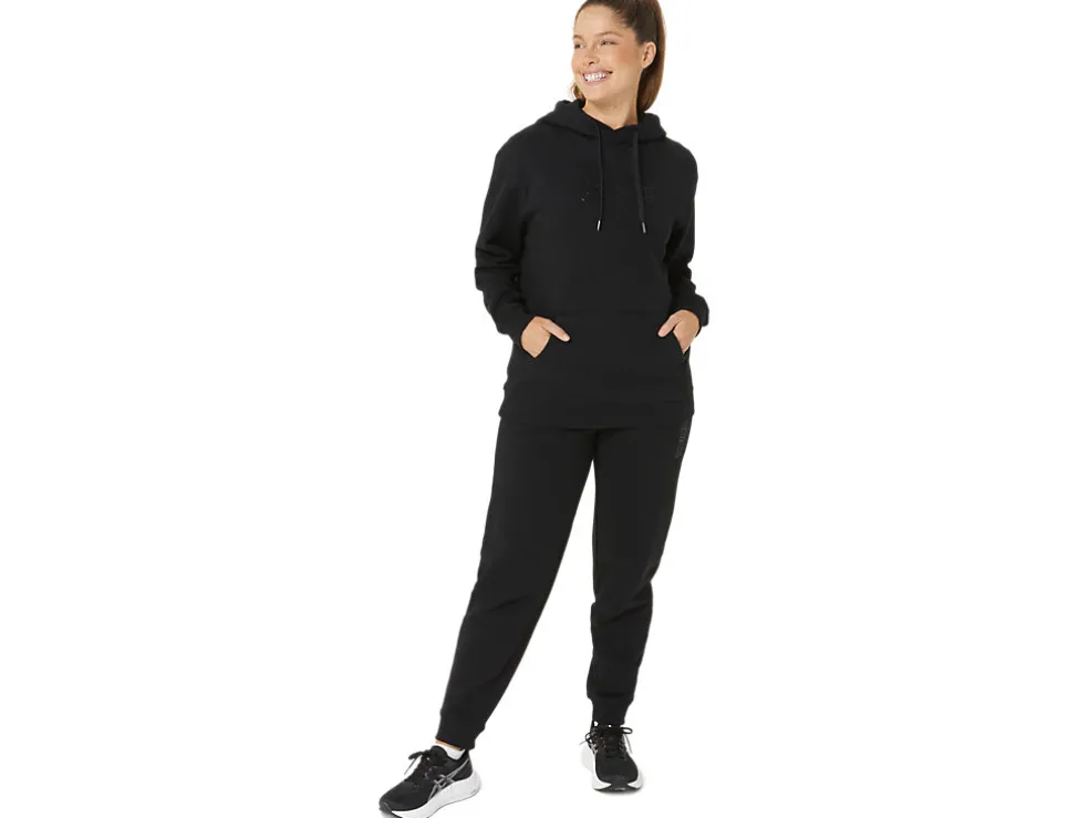 Hoodies en sweatshirts | Shirts met lange mouwen>ASICS LOGO OTH HOODIE Performance Black