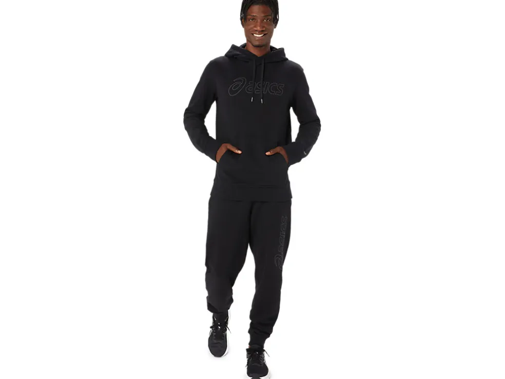 Bovenkleding | Hoodies en sweatshirts>ASICS LOGO OTH HOODIE Performance Black/Graphite Grey