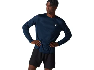 Kleding | Hardlopen>ASICS CORE LS TOP French Blue