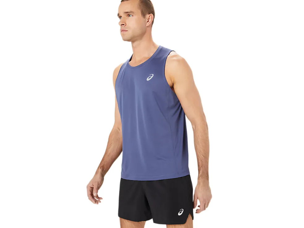 Kleding | Hardlopen>ASICS CORE SINGLET Thunder Blue