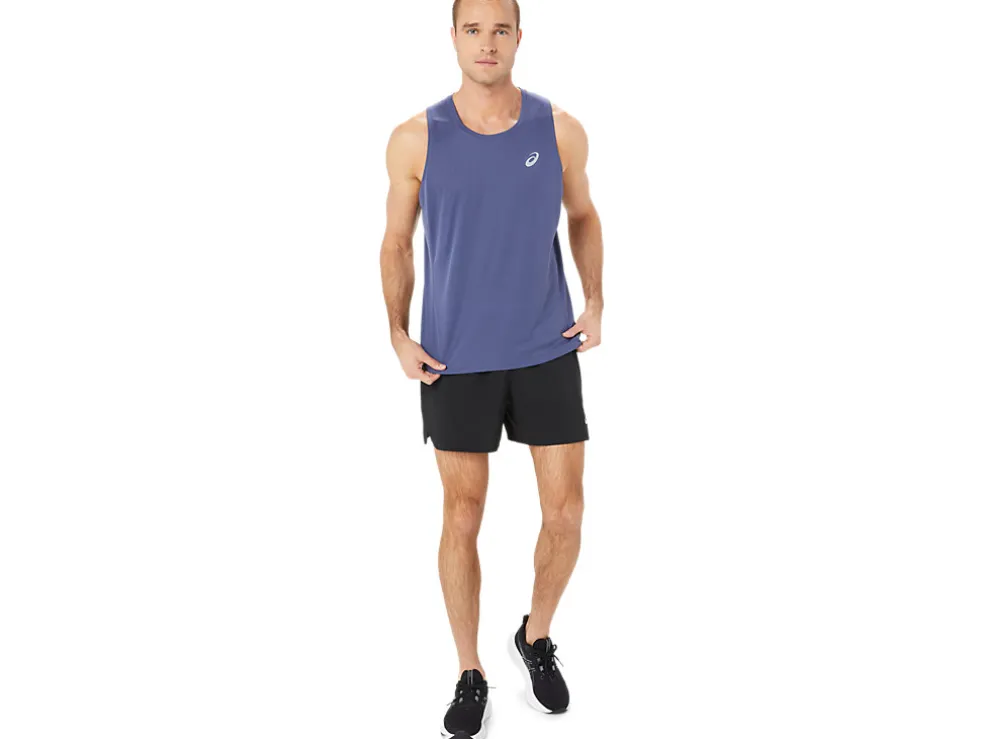 Kleding | Hardlopen>ASICS CORE SINGLET Thunder Blue