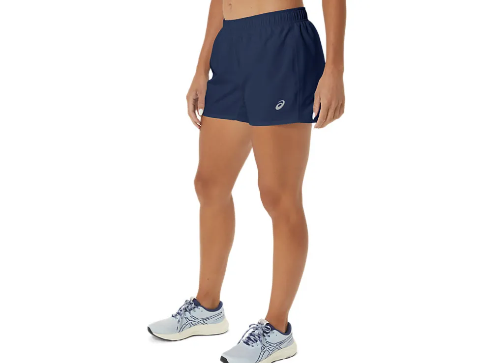 Kleding | Hardlopen>ASICS CORE SPLIT SHORT Blue Expanse