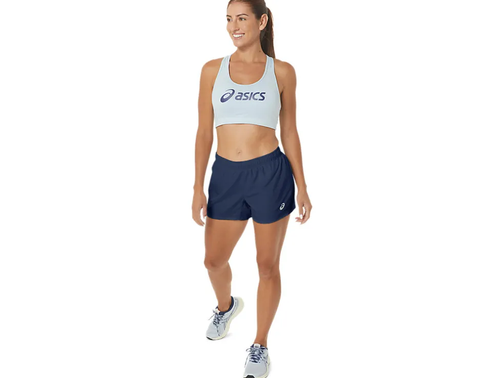 Kleding | Hardlopen>ASICS CORE SPLIT SHORT Blue Expanse