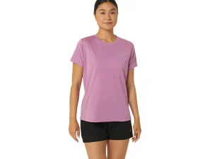 Kleding | Hardlopen>ASICS CORE SS TOP Soft Berry