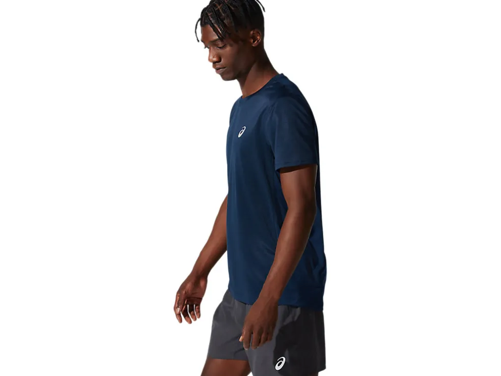 Kleding | Hardlopen>ASICS CORE SS TOP French Blue