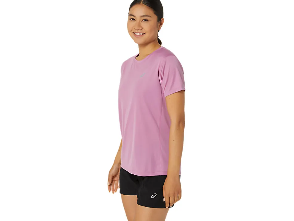 Kleding | Hardlopen>ASICS CORE SS TOP Soft Berry