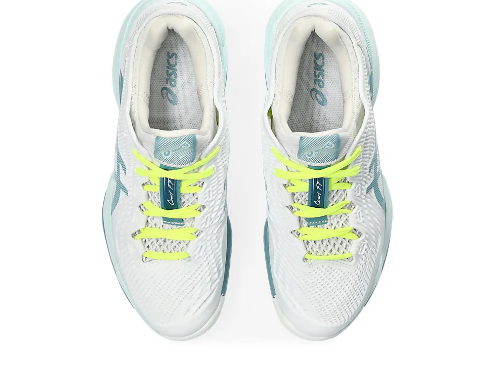 COURT FF™ | Tennisschoenen>ASICS COURT FF 3 White/Soothing Sea