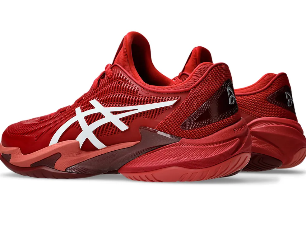 COURT FF™ | Tennisschoenen>ASICS COURT FF 3 NOVAK Cranberry/White