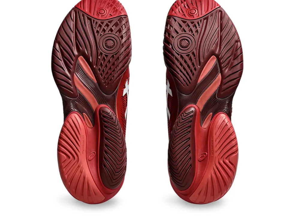 COURT FF™ | Tennisschoenen>ASICS COURT FF 3 NOVAK Cranberry/White