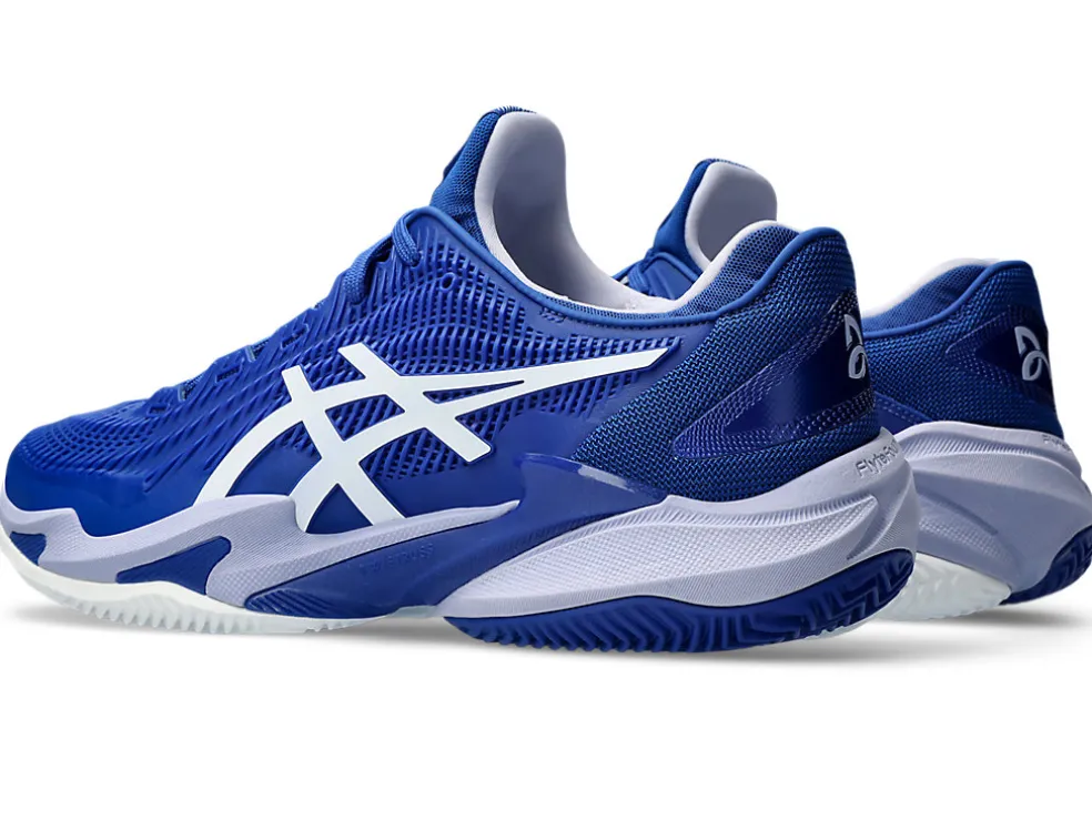 COURT FF™ | Tennisschoenen>ASICS COURT FF 3 NOVAK CLAY Asics Blue/Fresh Air