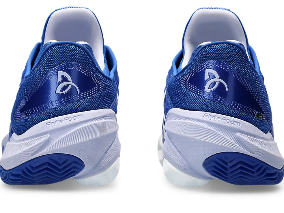 COURT FF™ | Tennisschoenen>ASICS COURT FF 3 NOVAK CLAY Asics Blue/Fresh Air
