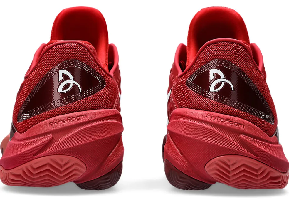 Tennisschoenen | COURT FF™>ASICS COURT FF 3 NOVAK CLAY Cranberry/White