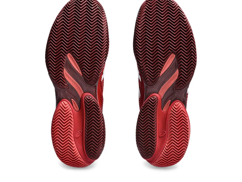 Tennisschoenen | COURT FF™>ASICS COURT FF 3 NOVAK CLAY Cranberry/White