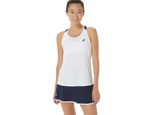Kleding | Tennis>ASICS COURT TANK Brilliant White/Midnight
