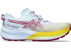 FUJI LITE™ | Trail running>ASICS FUJISPEED 2 Light Blue/Blackberry