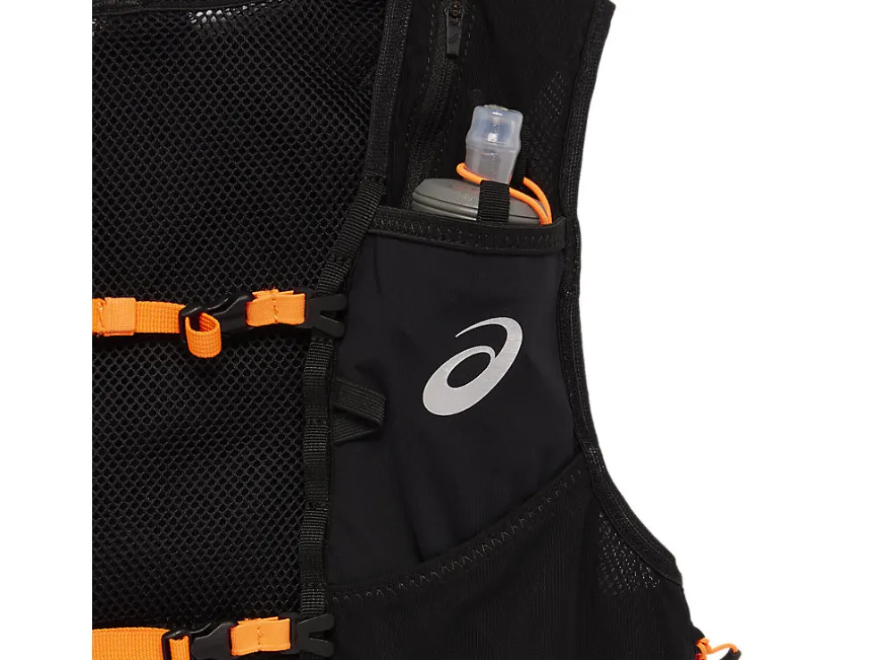 Kleding | Trail running>ASICS FUJITRAIL HYDRATION VEST 7L Performance Black/Shocking Orange