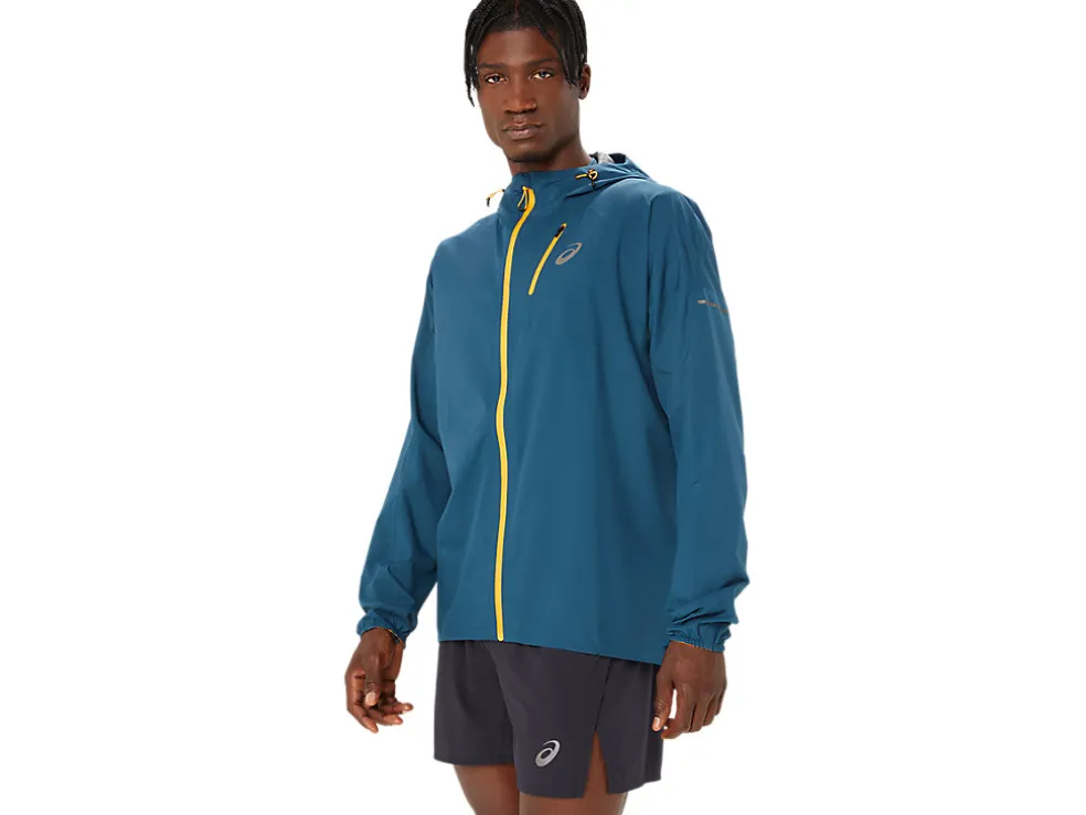 Kleding | Trail running>ASICS FUJITRAIL WATERPROOF JACKET Magnetic Blue