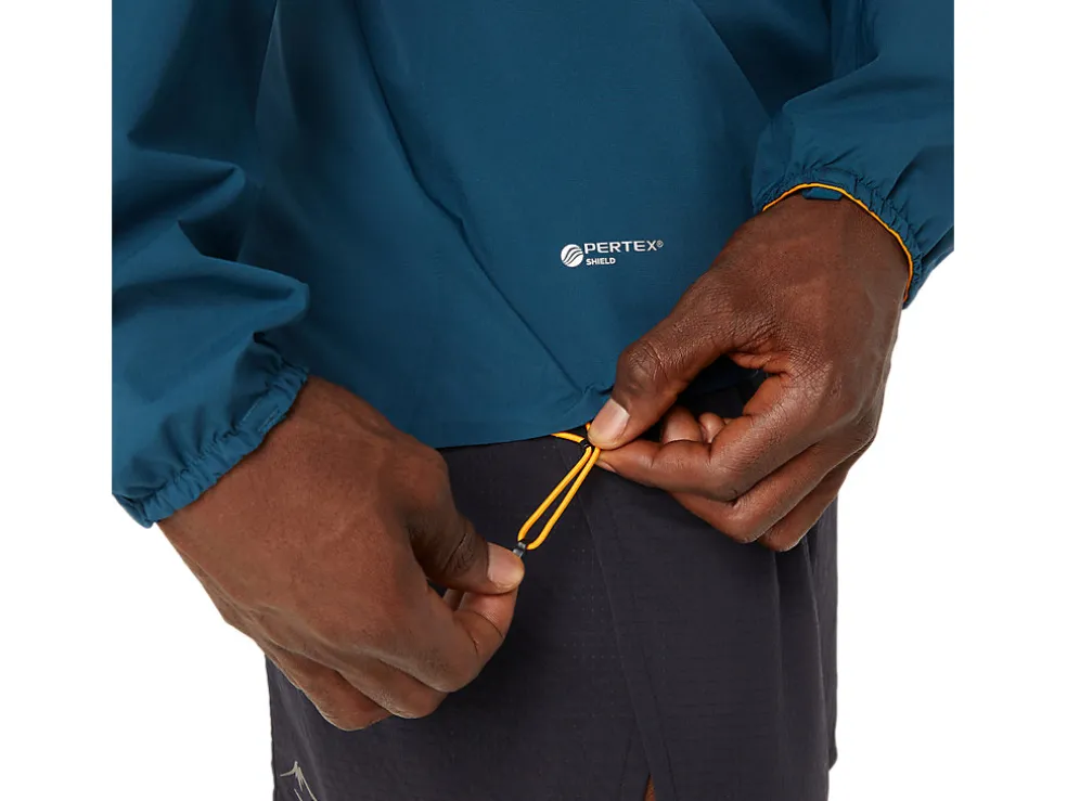 Kleding | Trail running>ASICS FUJITRAIL WATERPROOF JACKET Magnetic Blue