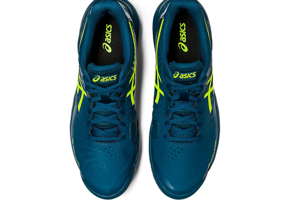 Tennisschoenen | Tennis>ASICS GEL-CHALLENGER 14 Restful Teal/Safety Yellow