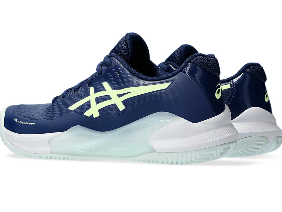 Tennisschoenen | Tennis>ASICS GEL-CHALLENGER 14 CLAY Blue Expanse/Illuminate Yellow
