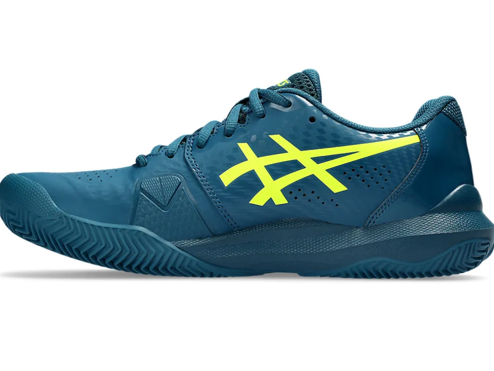 Tennisschoenen | Tennis>ASICS GEL-CHALLENGER 14 CLAY Restful Teal/Safety Yellow