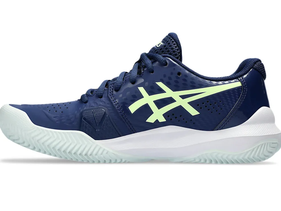 Tennisschoenen | Tennis>ASICS GEL-CHALLENGER 14 CLAY Blue Expanse/Illuminate Yellow