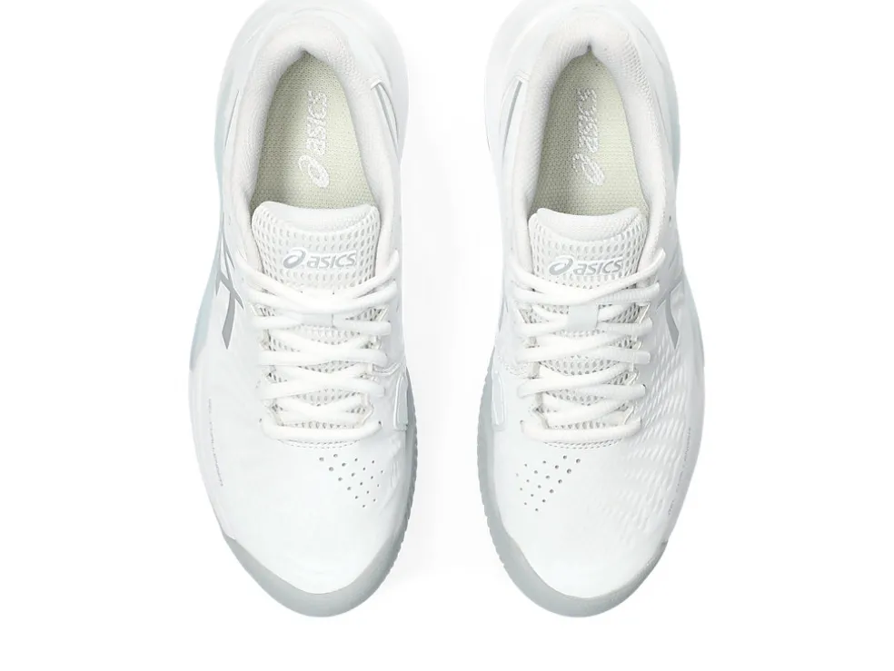 Tennisschoenen | Tennis>ASICS GEL-CHALLENGER 14 CLAY White/Pure Silver