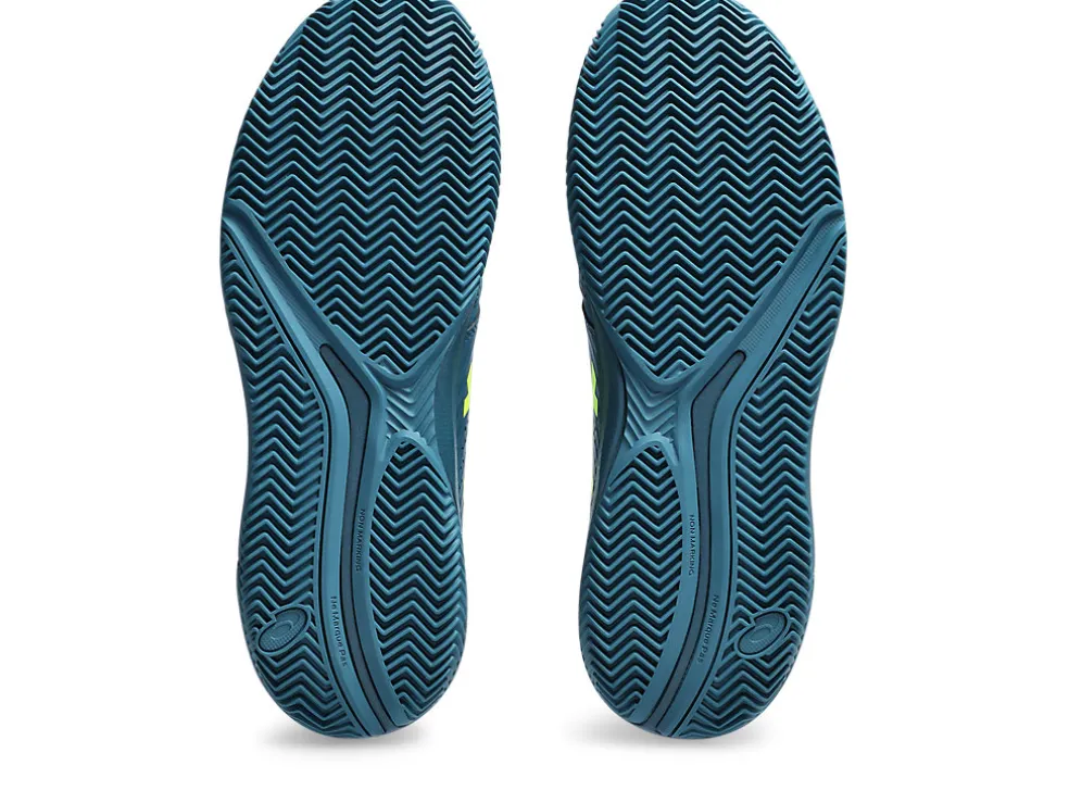 Tennisschoenen | Tennis>ASICS GEL-CHALLENGER 14 CLAY Restful Teal/Safety Yellow