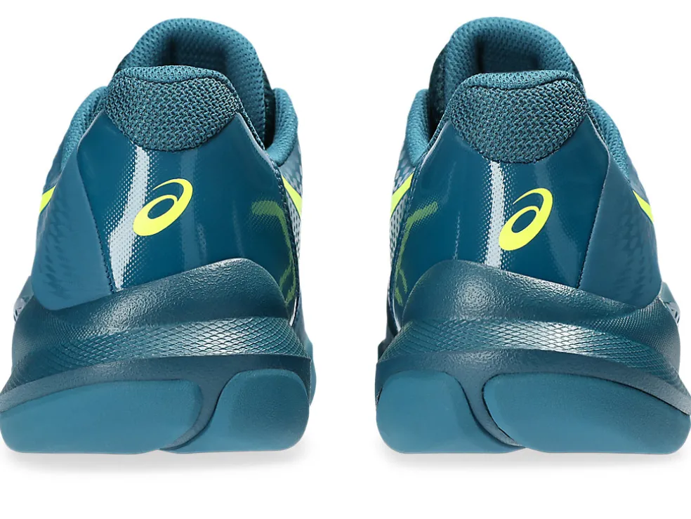 Tennisschoenen | Tennis>ASICS GEL-CHALLENGER 14 INDOOR Restful Teal/Safety Yellow