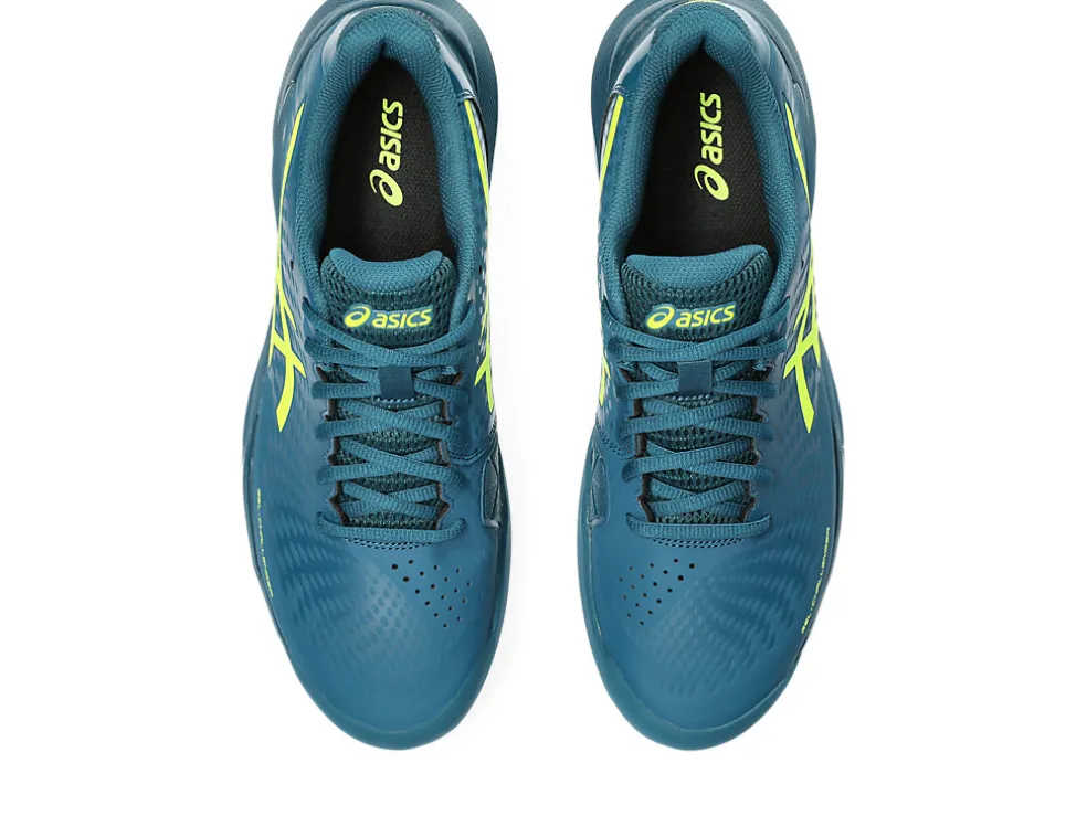 Tennisschoenen | Tennis>ASICS GEL-CHALLENGER 14 INDOOR Restful Teal/Safety Yellow