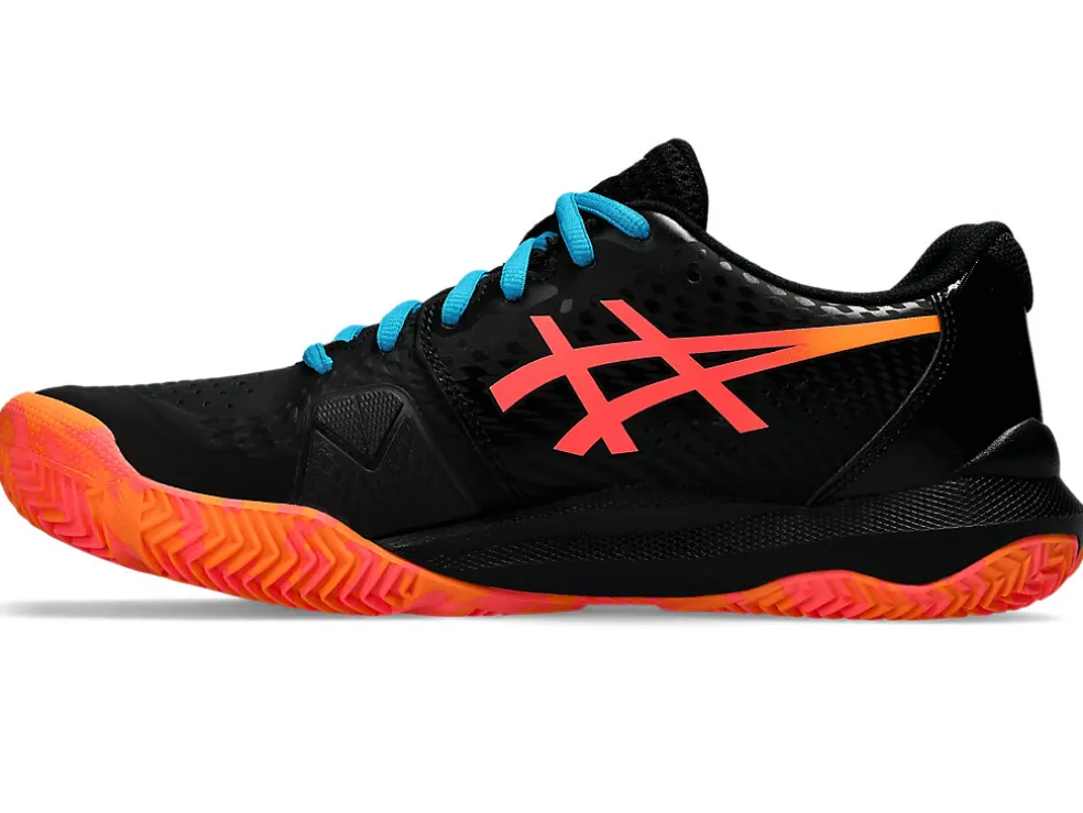 Padel | Padel>ASICS GEL-CHALLENGER 14 PADEL Black/Blazing Coral