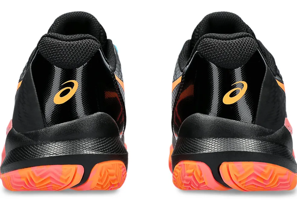 Padel | Padel>ASICS GEL-CHALLENGER 14 PADEL Black/Blazing Coral