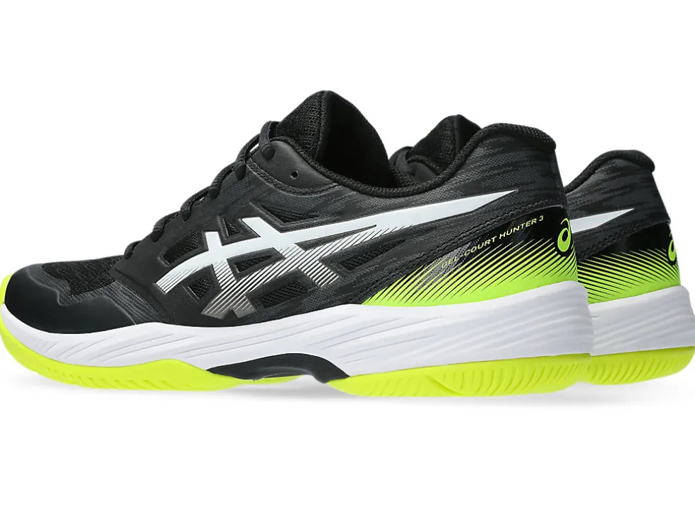 Netbal | Squash & badminton>ASICS GEL-COURT HUNTER 3 Black/White