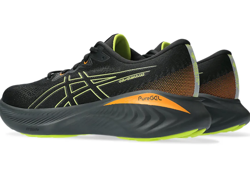 GEL-CUMULUS™ | Verder hardlopen - neutral>ASICS GEL-CUMULUS 25 GTX Black/Neon Lime
