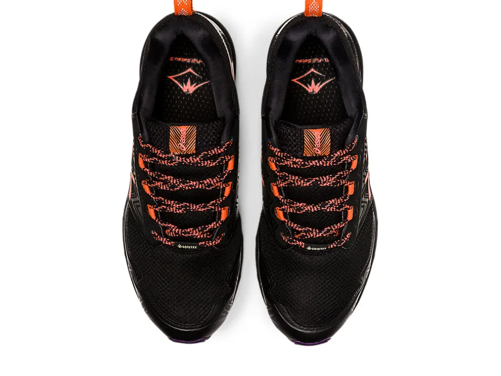 FUJI LITE™ | Trail running>ASICS GEL-FUJISETSU 3 GTX Black/Nova Orange