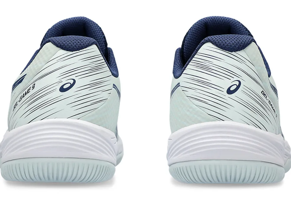 Tennisschoenen | Tennis>ASICS GEL-GAME 9 Pale Mint/Blue Expanse