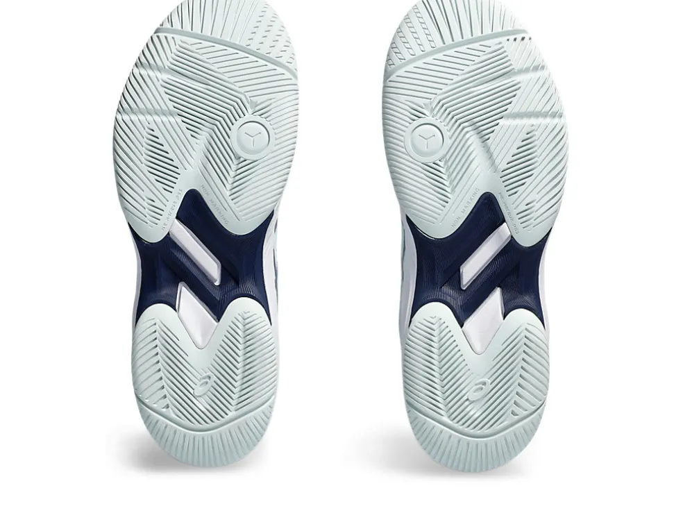Tennisschoenen | Tennis>ASICS GEL-GAME 9 Pale Mint/Blue Expanse
