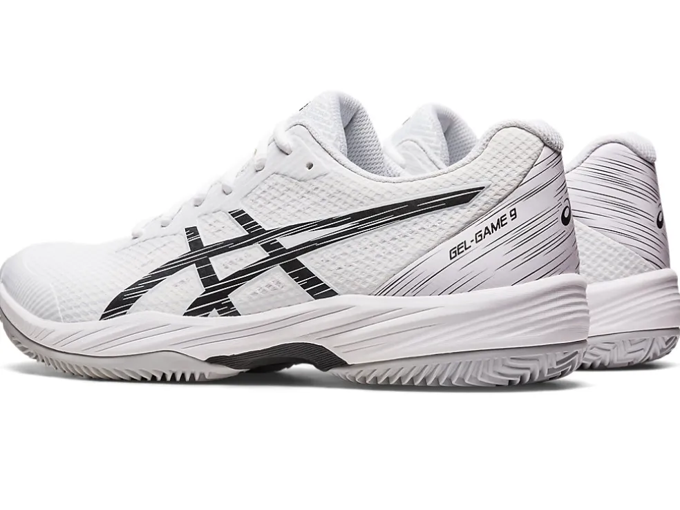 Tennisschoenen | Tennis>ASICS GEL-GAME 9 CLAY/OC White/Black