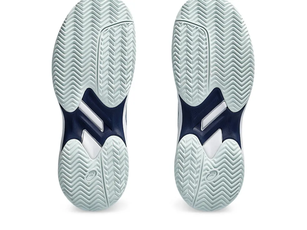 Tennisschoenen | Tennis>ASICS GEL-GAME 9 GS CLAY/OC Pale Mint/Blue Expanse