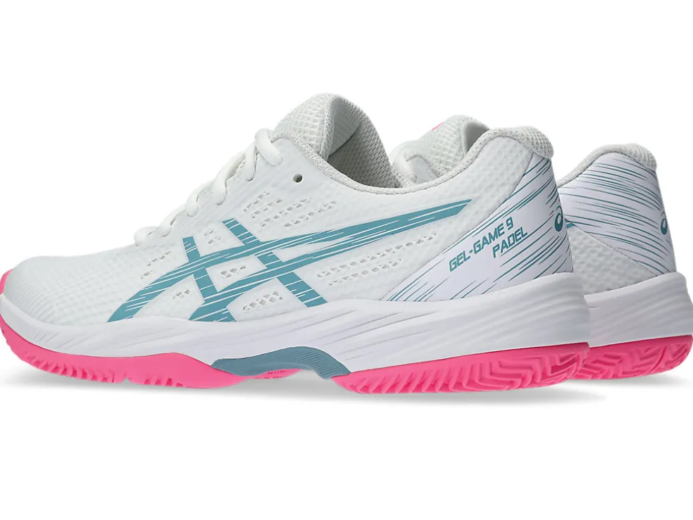Padel | Padel>ASICS GEL-GAME 9 PADEL White/Gris Blue
