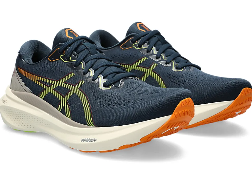 GEL-KAYANO™ | Hardlopen>ASICS GEL-KAYANO 30 French Blue/Neon Lime