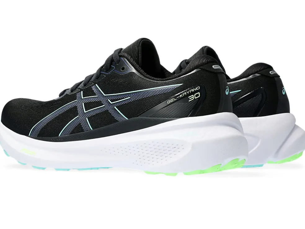 GEL-KAYANO™ | Hardloopschoenen>ASICS GEL-KAYANO 30 Black/Thunder Blue