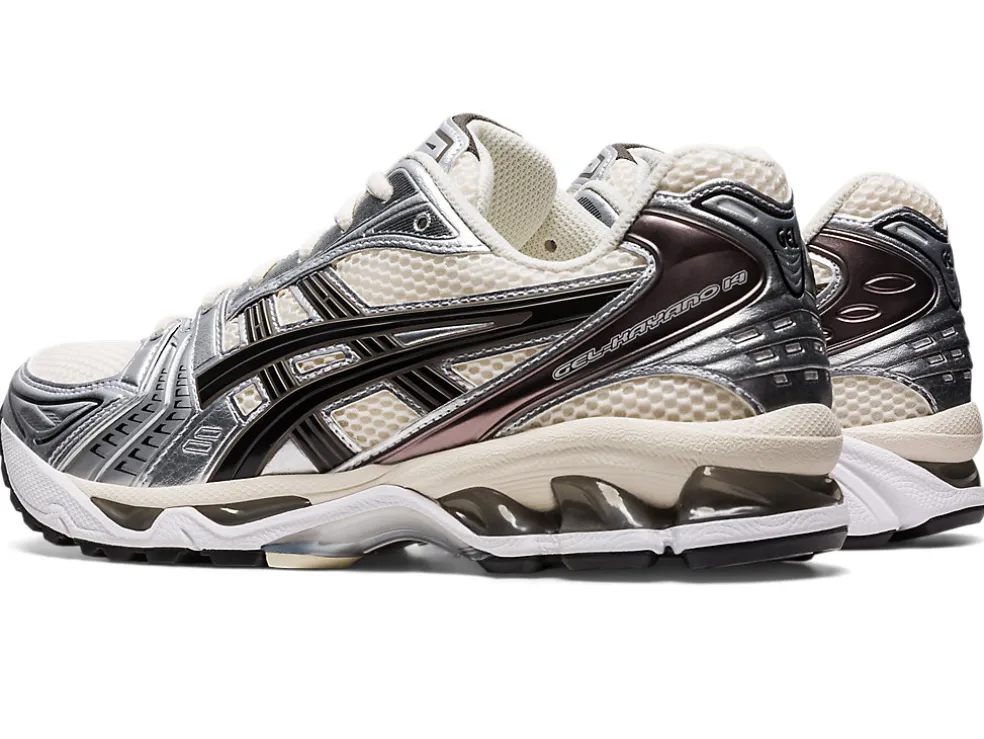 GEL-KAYANO™ 14 | Vintage Tech>ASICS GEL-KAYANO 14 Cream/Black