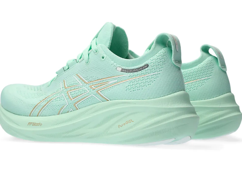 GEL-NIMBUS™ | Hardloopschoenen>ASICS GEL-NIMBUS 26 Mint Tint/Pale Mint