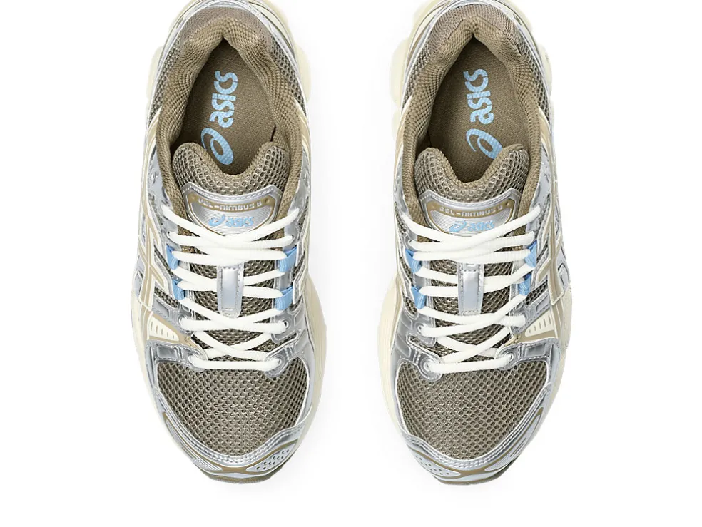 GEL-NIMBUS 9 | Nieuw binnen>ASICS GEL-NIMBUS 9 Pepper/Wood Crepe