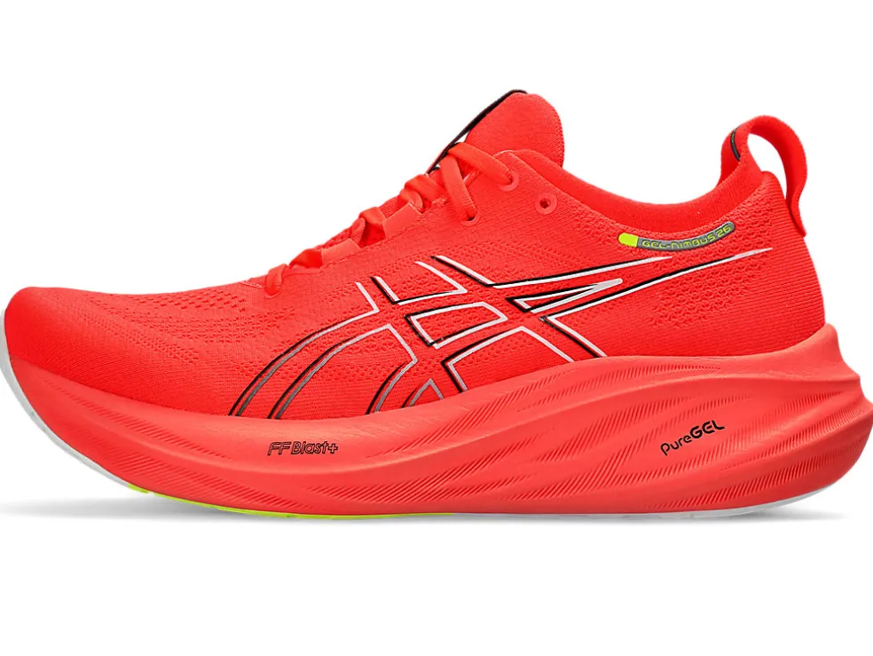 GEL-NIMBUS™ | Hardloopschoenen>ASICS GEL-NIMBUS 26 Sunrise Red/Black