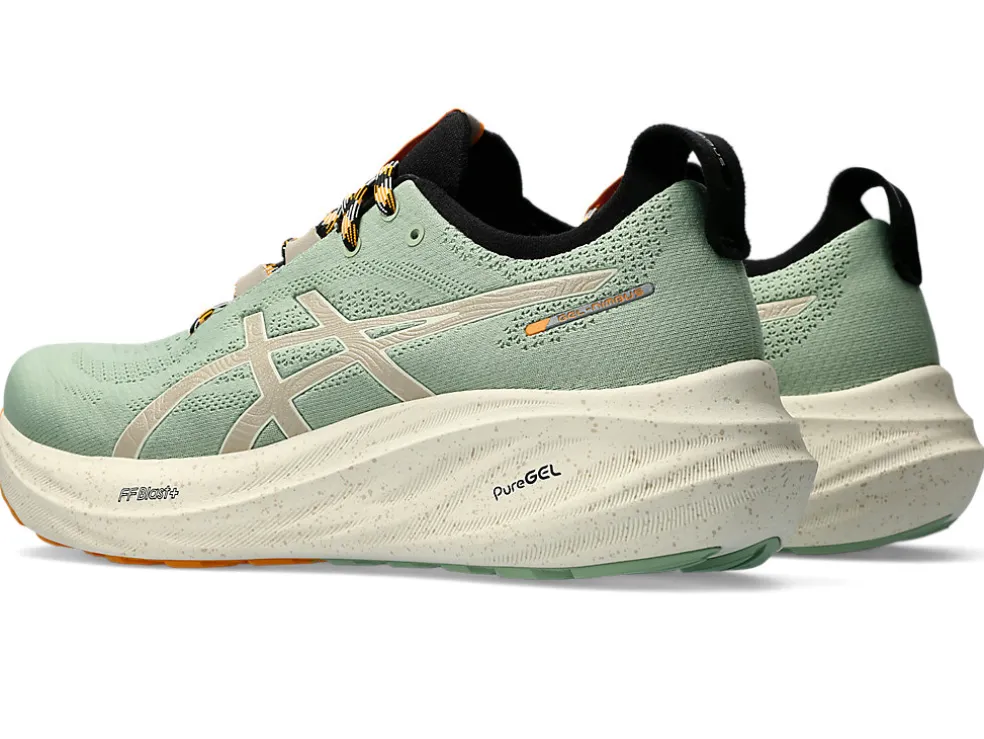 GEL-NIMBUS™ | Hardloopschoenen>ASICS GEL-NIMBUS 26 TR Nature Bathing/Fellow Yellow