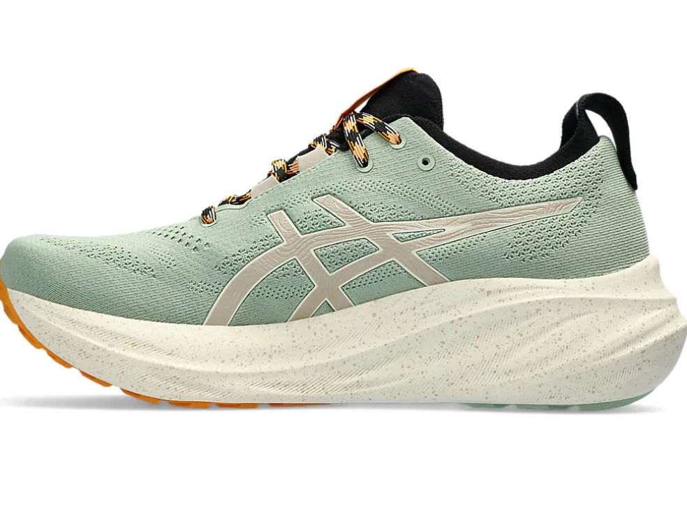GEL-NIMBUS™ | Hardloopschoenen>ASICS GEL-NIMBUS 26 TR Nature Bathing/Fellow Yellow
