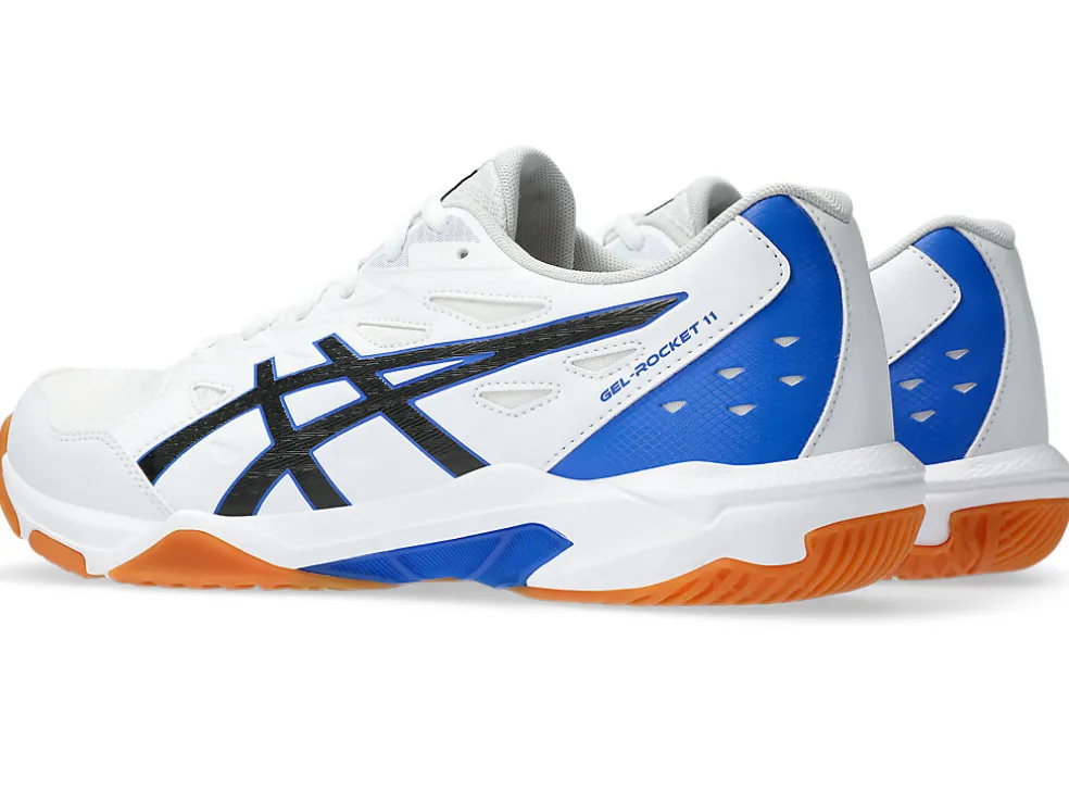 Netbal | Squash & badminton>ASICS GEL-ROCKET 11 White/Black